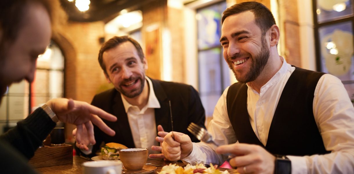 Business People in Restaurant